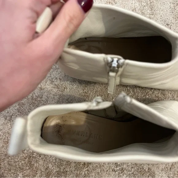 Everlane The Italian Leather Day Boot Bone Size 7 - Picture 14 of 14